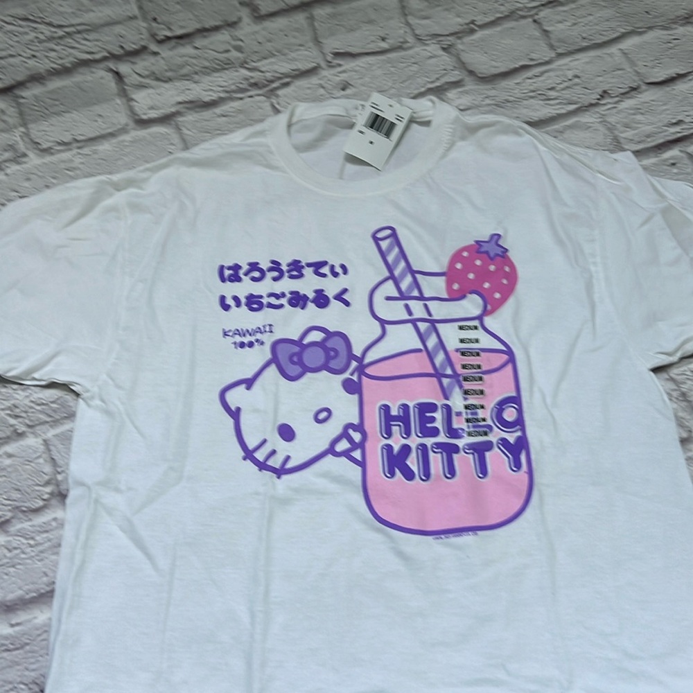 Hello kitty fruit of the loom shirt